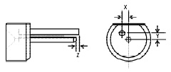 NEEDLE－28GA Single Needles for 635/642/644 ID .007/.18